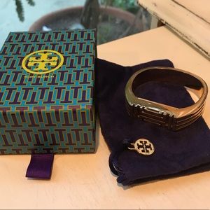 Tory Burch rose gold fit bit case bracelet